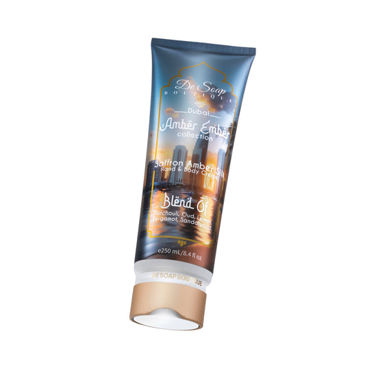 Saffron Amber Silk Hand & Body Cream