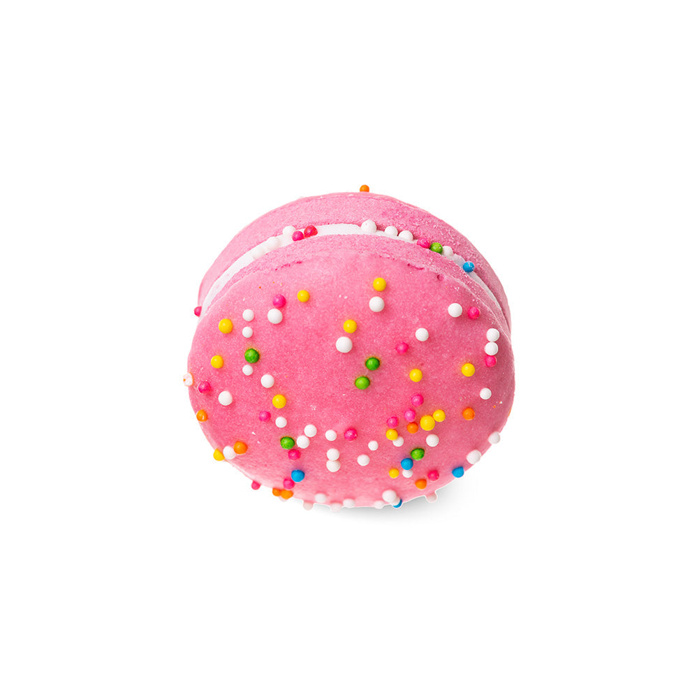 Macaron Bath Bomb - Strawberry Banana